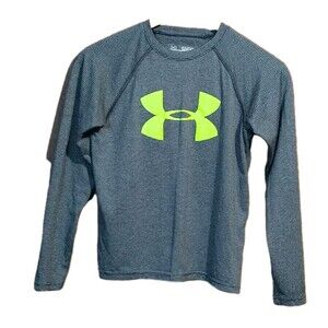 Under Armour Stripped Heat Gear Boys Ahirt